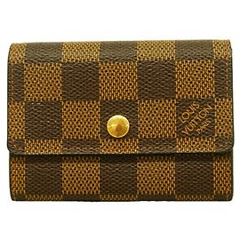 Louis Vuitton Damier Portemonnaie Platter Wallet/Coin Case