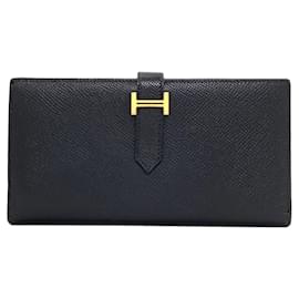 Cartera larga Hermes Bearn Soufflé en piel Epsom - Hermès