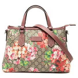 Gucci GG Blooms Beige Pink Schultertasche