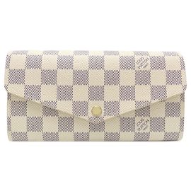 Cartera larga Louis Vuitton Damier Azur