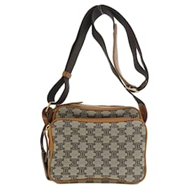 Borsa a tracolla Celine in tela con motivo Macadam - Céline