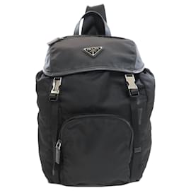 Prada Rucksack aus schwarzem Nylon