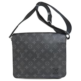Borsa a tracolla Louis Vuitton Monogram Eclipse District PM