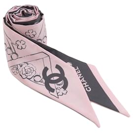 Chanel Coco Mark Slim Bandeau Scarf