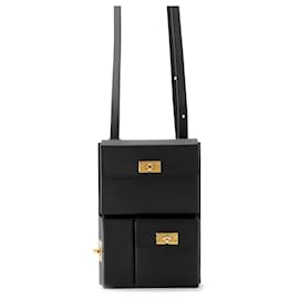 Hermès Black Epsom Kelly Multipocket To Go Pouch