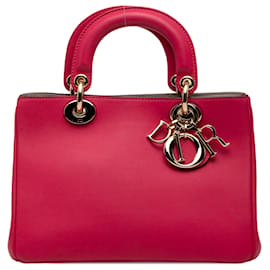 Borsa Diorissimo Mini in pelle rosa Dior