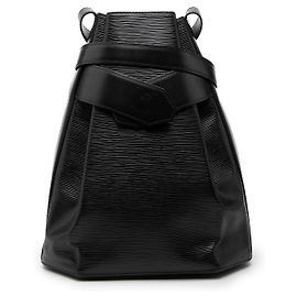 Louis Vuitton Black Epi Sac D Epaule GM