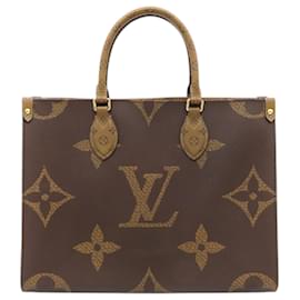 Louis Vuitton Brown Monogram Reverse Giant OnTheGo MM