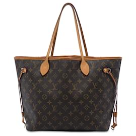 Louis Vuitton Brown Monogram Neverfull MM