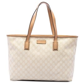 Borsa Tote Gucci Medium GG Supreme Marrone
