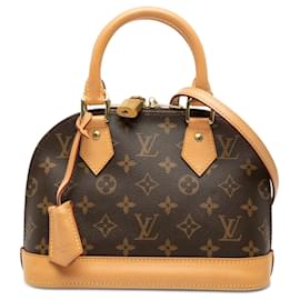 Louis Vuitton Brown Monogram Alma BB