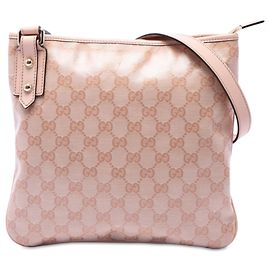 Borsa a tracolla Gucci Pink GG Crystal