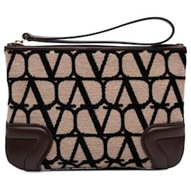 Pouch Valentino Brown Toile Iconographe