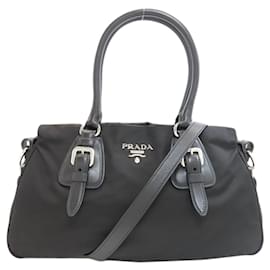 Prada Nylon 2-Way Tote Bag