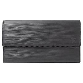 Cartera larga de piel Epi para hombre de Louis Vuitton