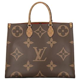 Borsa Tote Louis Vuitton Monogram Reverse Giant OnTheGo GM