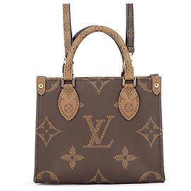 Borsa Louis Vuitton Monogram Reverse OnTheGo BB