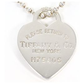 Tiffany & Co. Heart Tag Silberhalskette