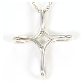 Collana Croce Infinity in Argento Tiffany & Co.