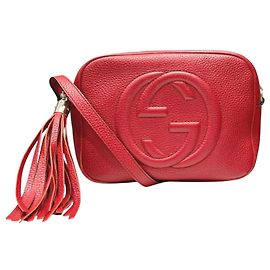Borsa a tracolla Small Disco in pelle Gucci Soho