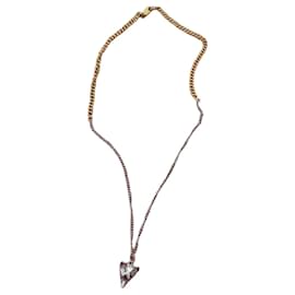 Collana Maison Kitsuné con Pendente Testa di Volpe Bicolore - Autre Marque