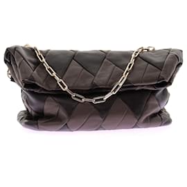 Borsa ROMBO STUDIO RECO in pelle marrone - Autre Marque
