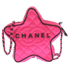 Borsa Chanel Pink Star in pelle rosa
