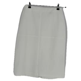 Falda de algodón blanca Cos Talla 34