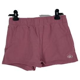 Yves Salomon Shorts aus rosa Baumwolle