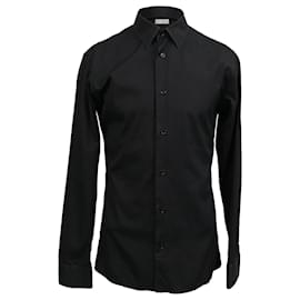 Camicia a maniche lunghe Dior in cotone nero