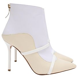 Autre Marque Stivaletti con tacco alto Madison di Malone Souliers in pelle bianca