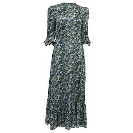 The Vampire's Wife Maxikleid mit Blumenprint aus mehrfarbiger Seide