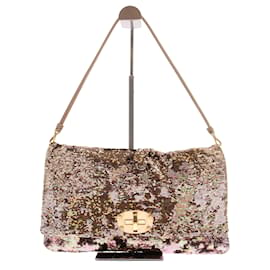 Miu Miu Borsa di paillettes dorata