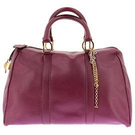 Borsa bordeaux "Bowling" bordeaux - Dior
