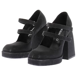 Nodaleto Schwarze Mary Janes "Bulla"