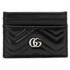 Gucci Tarjetero GG Marmont Matelassé Black