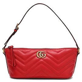 Gucci Borsa a tracolla Marmont Matelassé Red AABZB