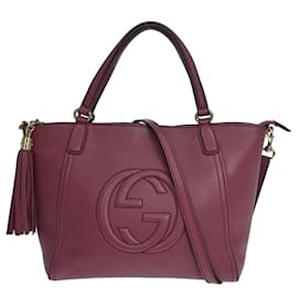 Gucci Soho Convertible Top Handle Leather Small