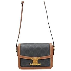 Borsa a tracolla in tela Tan - Céline