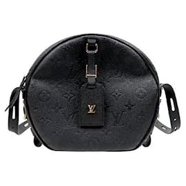Louis Vuitton Bolso crossbody Boulogne Souple de piel Epi negra
