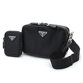 Borsa Prada PRADA Brick Re-Nylon x Saffiano Leather