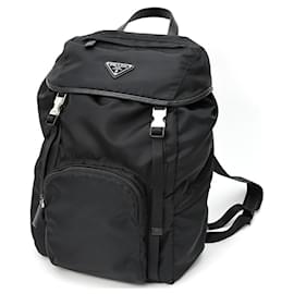 Zaino Prada in nylon nero