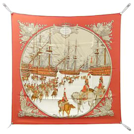 Hermès Foulard Hermes MARINE ET CAVALERIE Muffler