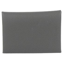 Hermès Hermes Calvi Duo Wallet/Coin Case