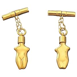 Orecchini Chloé Feminities corpo femminile dorato