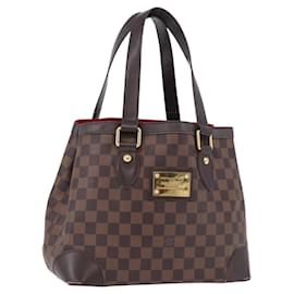 Borsa Tote LOUIS VUITTON Damier Ebene Hampstead PM N51205 LV Auth 195359