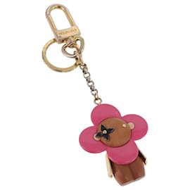 LOUIS VUITTON Porte Cles Vivienne Charm Metal Gold Tone M67298 LV Auth 195113M - Louis Vuitton
