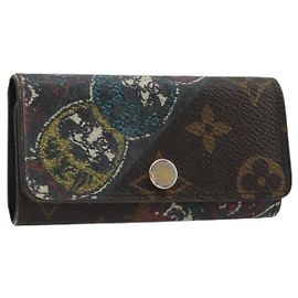 LOUIS VUITTON Monogram Kabuki Multicles 4 Key Case M67252 LV Auth bs36479