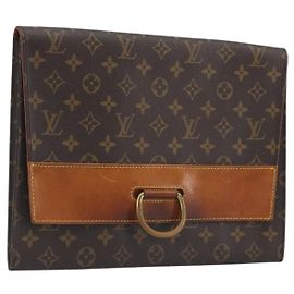 LOUIS VUITTON Monogram Jena Clutch Bag M51808 LV Auth 195040