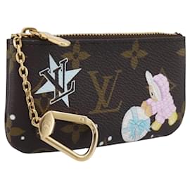 LOUIS VUITTON Monogram Vivienne Pochette Cles Portamonete M12229 LV Auth 196459M